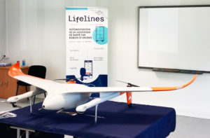 Le drone lors de notre journée de présentation du 17 mai 2022